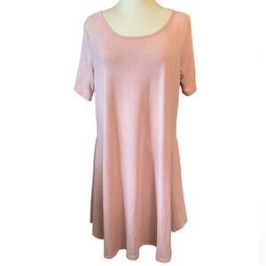 Andree by Unit dress loose fit swing style pockets scoop neckline size large